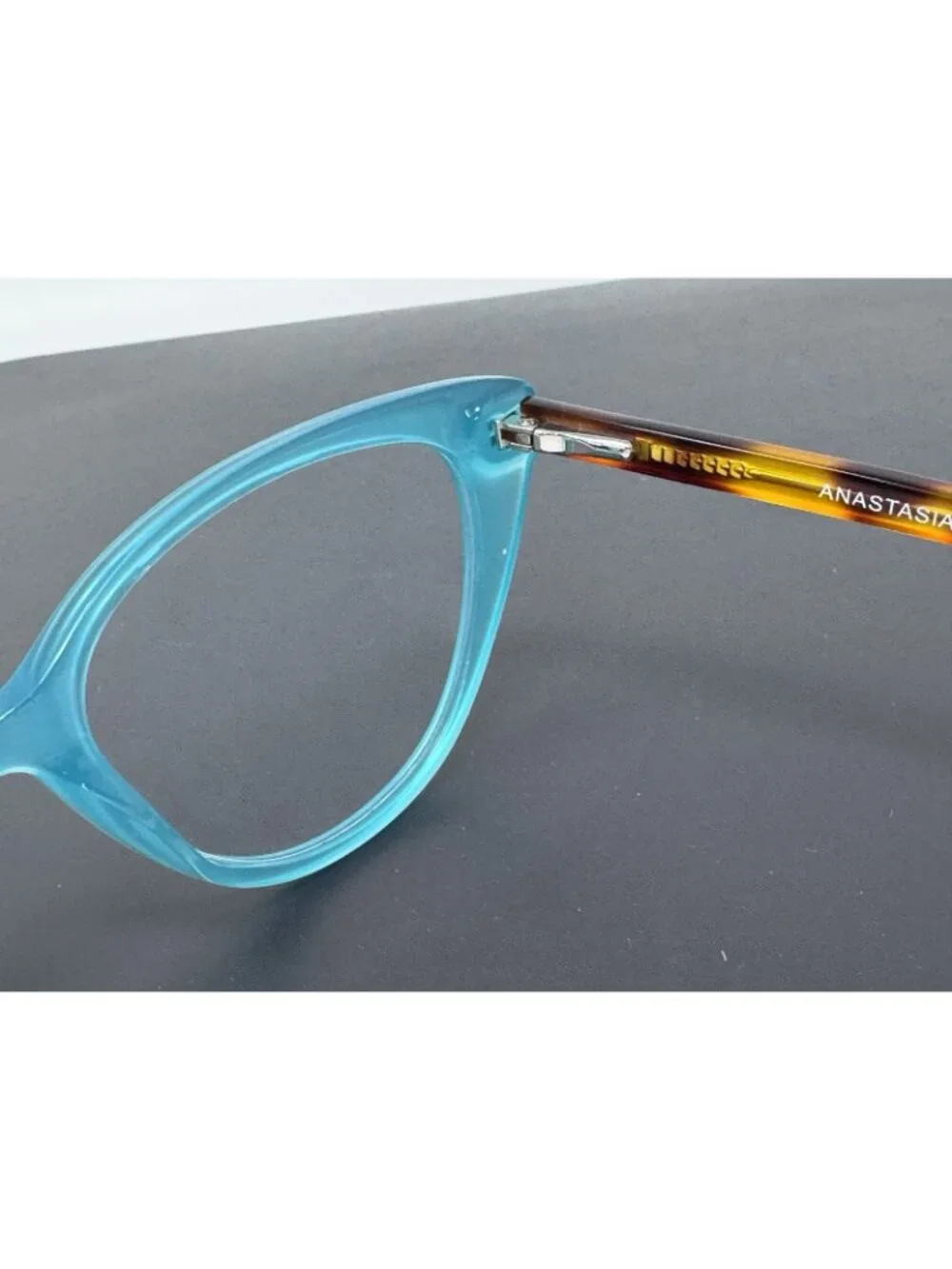 Eyebuydirect Anastasia Cat Eye Turquoise & Tortoise Eyeglasses 54 [] 17-140